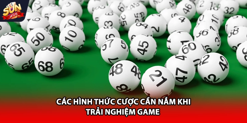Các hình thức cược cần nắm khi trải nghiệm game